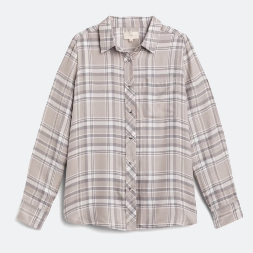 MELLODAY Amarah Super Soft Button Down Shirt